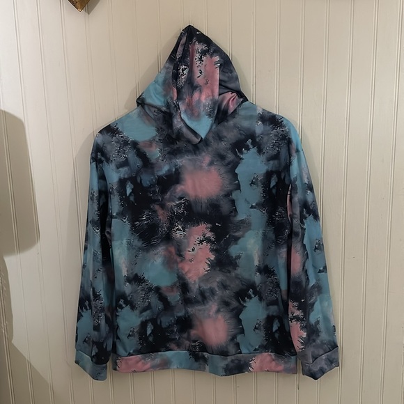 Multicolor Hooded Long Sleeve Sweatshirt sz 13/14 yrs - Picture 6 of 8